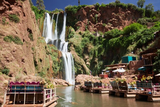 Excursion aux chutes d'eau d'Ouzoud en groupe