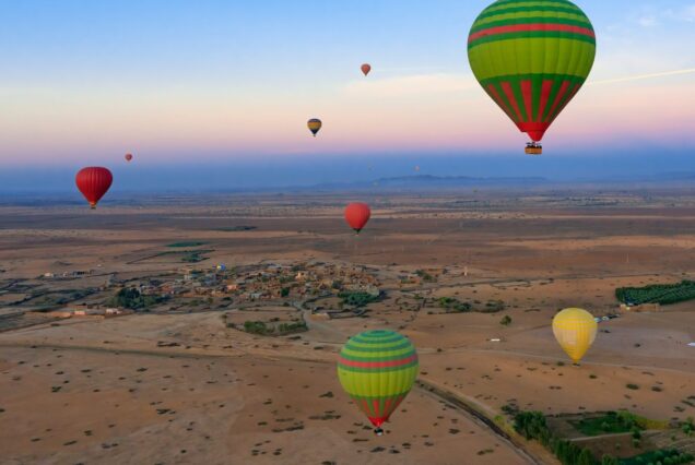 Montgolfière à Marrakech