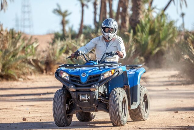 Balade en quad dans la Palmeraie